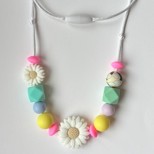 Collar de lactancia de silicona alimentaria una pieza diseño Alegría – Rasdelma