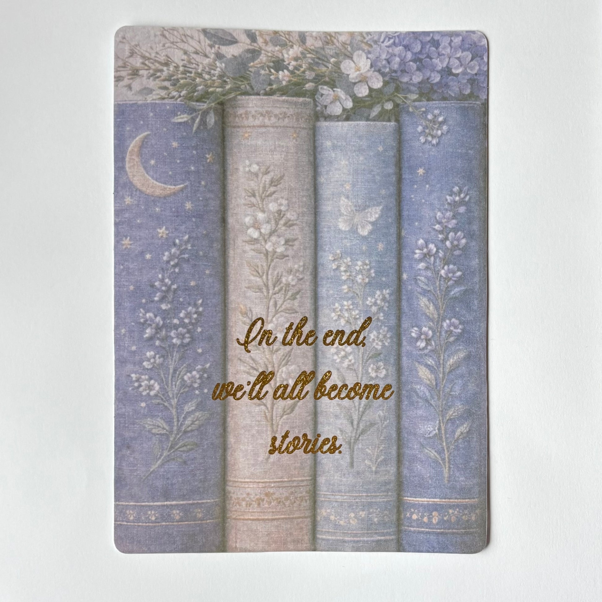Insert decorativo para eReader colección Donde viven las historias en tono azul – Rasdelma